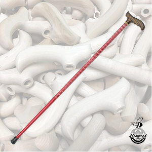 High End - Carved Walking Stick AC001