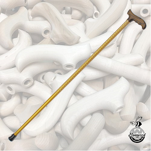 High End - Carved Walking Stick AC002